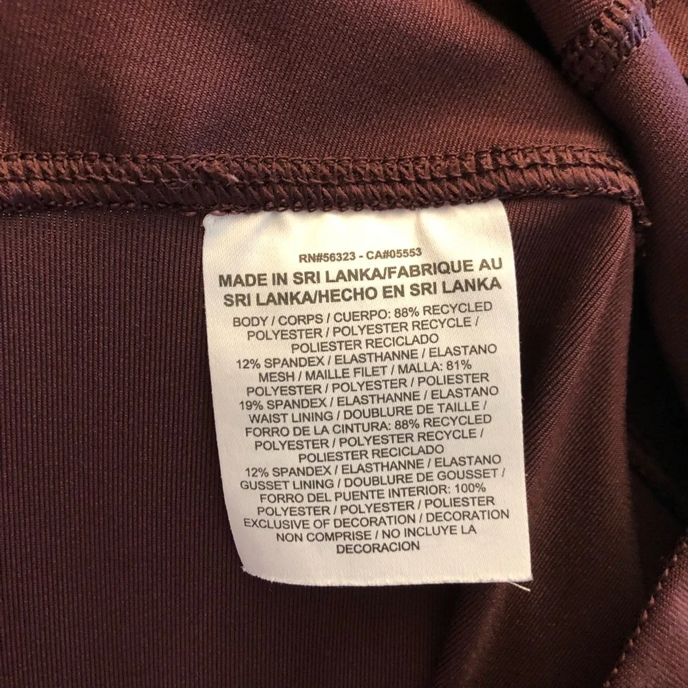 Nike Dri -Fit Yoga Pants/Leggings w/ Sheer Women's Size Small - Picture 6 of 6